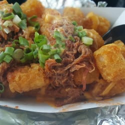 Road Hog - Tots with Pulled Pork BBQ...only $4!