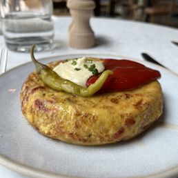 Maryland crab "frittata" Maryland crab "frittata"
