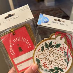 Misto Lino - Gift tags I got for 75% off!