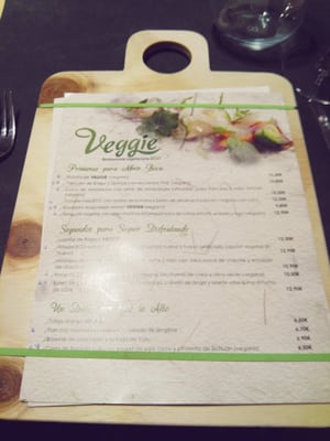 Menu photo 1 Veggie Zaragoza, Z Menu photo 1 Veggie Zaragoza, Z