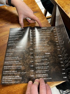 Menu photo 6 Casa Toni Madrid, M