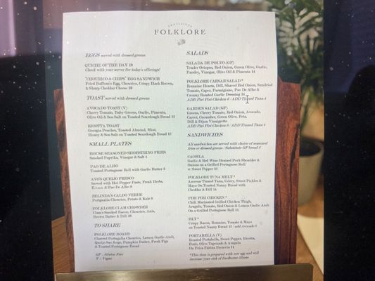 Folklore Provisions by null