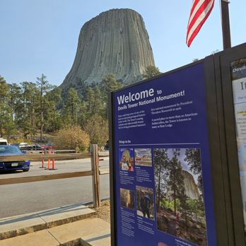 Devils Tower KOA - The Tower itself - Campgrounds Near Me - Devils Tower, Wyoming