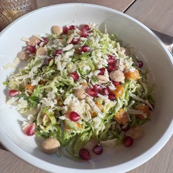 Crush'd Wine Bar Kitchen - Shaved Brussels Sprout Salad - New American Near Me - Danville, California