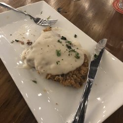Sad chicken fried steak