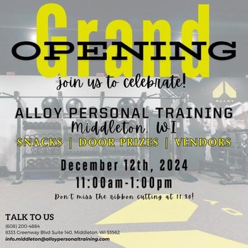 Alloy Personal Training - Trainers Near Me - Middleton, Wisconsin Alloy Personal Training - Trainers Near Me - Middleton, Wisconsin
