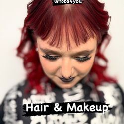 Fields of Beauty Services - Hair and Makeup done for this Homecoming Queen Candidate. She rocked this Beautiful Look..