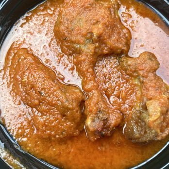 The Island Grill - Red Chicken stew - African Near Me - Duluth, Georgia