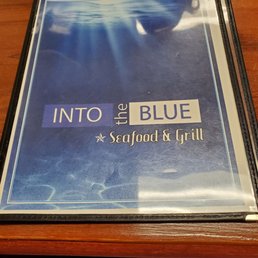 Front of menu