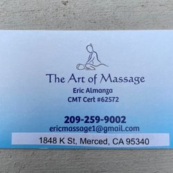 The Art of Massage - This business moved to 1848 K Street, Merced, CA 95340