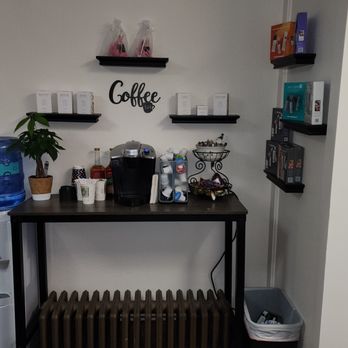 Your-Fabulash - Come and enjoy our complimentary coffee/tea bar including a variety of European snacks. - Estheticians Near Me - Potsdam, New York Your-Fabulash - Come and enjoy our complimentary coffee/tea bar including a variety of European snacks. - Estheticians Near Me - Potsdam, New York