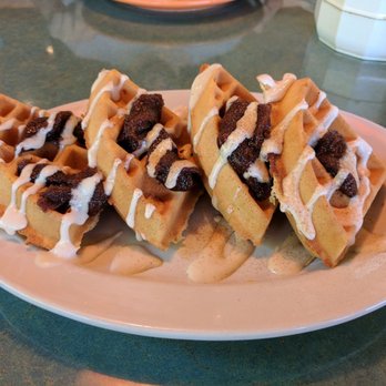 Flap Jack Shack - Cinnamon roll waffle - Breakfast & Brunch Near Me - Traverse City, Michigan