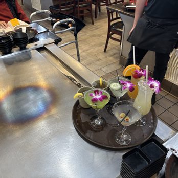 Shirasoni Japanese Restaurant - Cocktails were loverly and tasty! - Teppanyaki Near Me - Alameda, California
