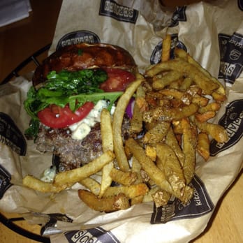 Scratch Public House - Scratch burger with fries - Burgers Near Me - Forest Park, Illinois