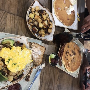 First Watch - Strawberry pancakes side of potatoes well done Kids chocolate chip pancake Farmhouse hash! - Breakfast & Brunch Near Me - Lauderhill, Florida First Watch - Strawberry pancakes side of potatoes well done Kids chocolate chip pancake Farmhouse hash! - Breakfast & Brunch Near Me - Lauderhill, Florida