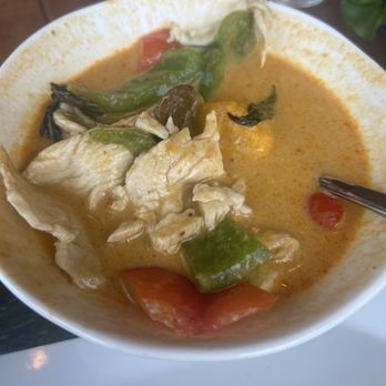 Torsap Thai Kitchen - Pumpkin curry( we already ate some of it) - Thai Near Me - Walnut Creek, California