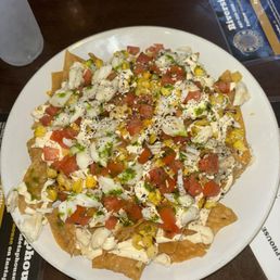Crab nachos