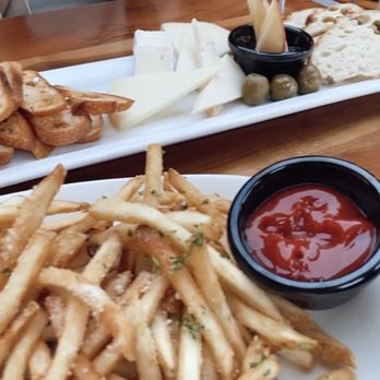 Rooftop - Cheese board & truffle fries - New American Near Me - Walnut Creek, California
