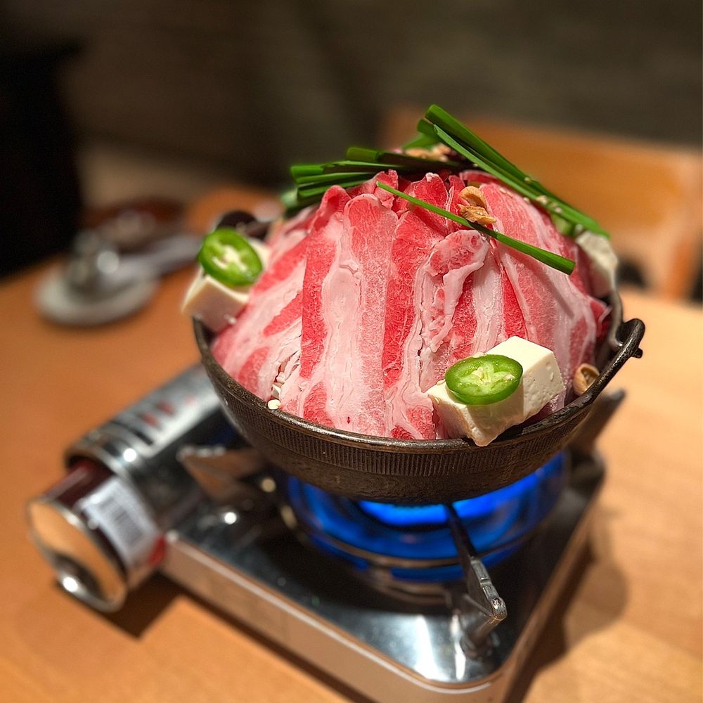 Kimura - Kurobuta Pork Belly Nabe(For 1) - Japanese Near Me - New York, New York Kimura - Kurobuta Pork Belly Nabe(For 1) - Japanese Near Me - New York, New York