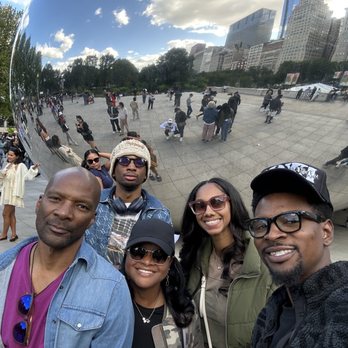 Millennium Park - The Bean or Cloud Gate! Beautiful piece of art, Perfect location with a great view of the city. - Parks Near Me - Chicago, Illinois