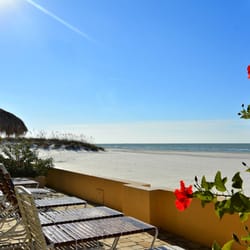Resort Rentals - Villa Madeira, Madeira Beach right on the sandy beach!