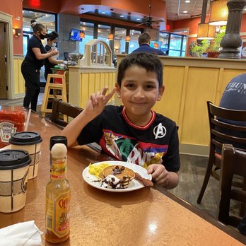 Another Broken Egg Cafe - Chocolate chip pancakes - Breakfast & Brunch Near Me - Miramar Beach, Florida