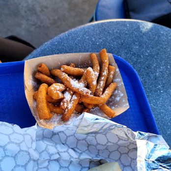 Galactic Grill - Funnel cake fries - American Near Me - Anaheim, California