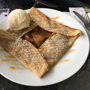 Hot & Toasty Cafe - Caramelized apple crepe with ice cream - Breakfast & Brunch Near Me - Langley, British Columbia Hot & Toasty Cafe - Caramelized apple crepe with ice cream - Breakfast & Brunch Near Me - Langley, British Columbia