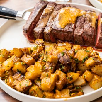 Salt + Lime - Cafe Mexico City 12oz Steak:
Sale & Lime Signature Grilled Ribeye/Mexico City Style Butter/Patatas Braves On The Side - Mexican Near Me - Del Mar, California Salt + Lime - Cafe Mexico City 12oz Steak:
Sale & Lime Signature Grilled Ribeye/Mexico City Style Butter/Patatas Braves On The Side - Mexican Near Me - Del Mar, California