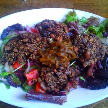 Field Goods Kitchen - Vegetarian Steak Salad...BEST vegetarian meal ever. - Butcher Near Me - Santa Fe, New Mexico