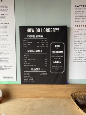 Menu photo 4 Wired Coffee House Oceanside, NY