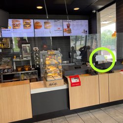 McDonald's - Customer service is not top of mind here. In order to protect the identity of the workers I took this quick pic once they walked out view.