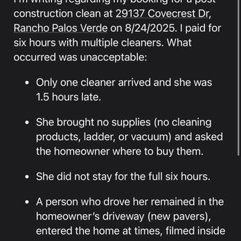 Homeaglow - Description of work - Home Cleaning Near Me - Sanford, North Carolina Homeaglow - Description of work - Home Cleaning Near Me - Sanford, North Carolina