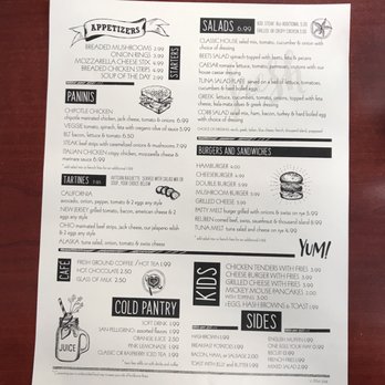 Daybreak - Back of the menu - Cafes Near Me - Cleveland, Ohio Daybreak - Back of the menu - Cafes Near Me - Cleveland, Ohio
