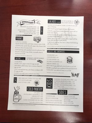 Menu photo 7 Daybreak Cleveland, OH