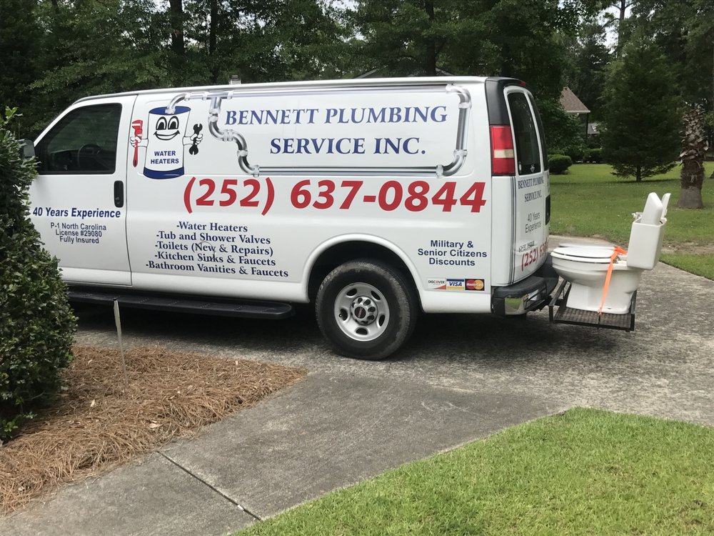 Slide of Bennett Plumbing Service