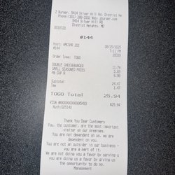 Z Burger - District Heights - Better be better than Five guys!