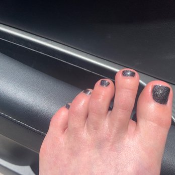 Goldust Nail Lounge - Weird way to take a picture but awesome gel set post pedi! I always go for the classic pedi!! - Nail Salons Near Me - Albuquerque, New Mexico Goldust Nail Lounge - Weird way to take a picture but awesome gel set post pedi! I always go for the classic pedi!! - Nail Salons Near Me - Albuquerque, New Mexico