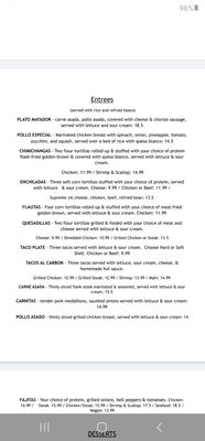 Menu photo 5 El Centro Winchester, VA