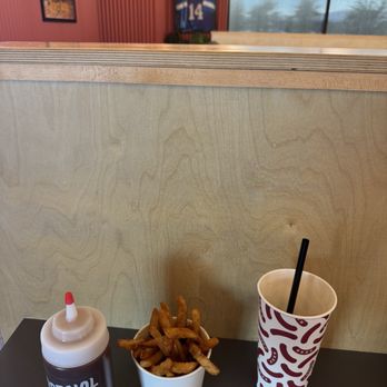 J.Dawgs - Special sauce, spiced fries and a coke. The J Dawg is not pictured because it was eaten in record speed! - Hot Dogs Near Me - St. George, Utah J.Dawgs - Special sauce, spiced fries and a coke. The J Dawg is not pictured because it was eaten in record speed! - Hot Dogs Near Me - St. George, Utah