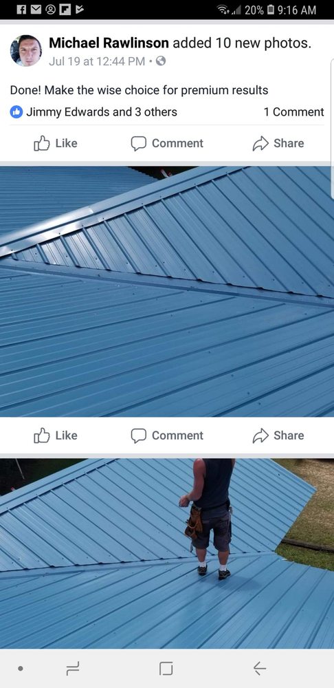 Slide of Premium Roofing Company