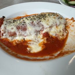 Eggplant Parmesan entree - yum!!