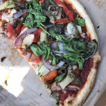 Blaze Pizza - Customized 11 inch pizza (or what's left of it because it was so freaking tasty!) - Pizza Near Me - Frisco, Texas Blaze Pizza - Customized 11 inch pizza (or what's left of it because it was so freaking tasty!) - Pizza Near Me - Frisco, Texas