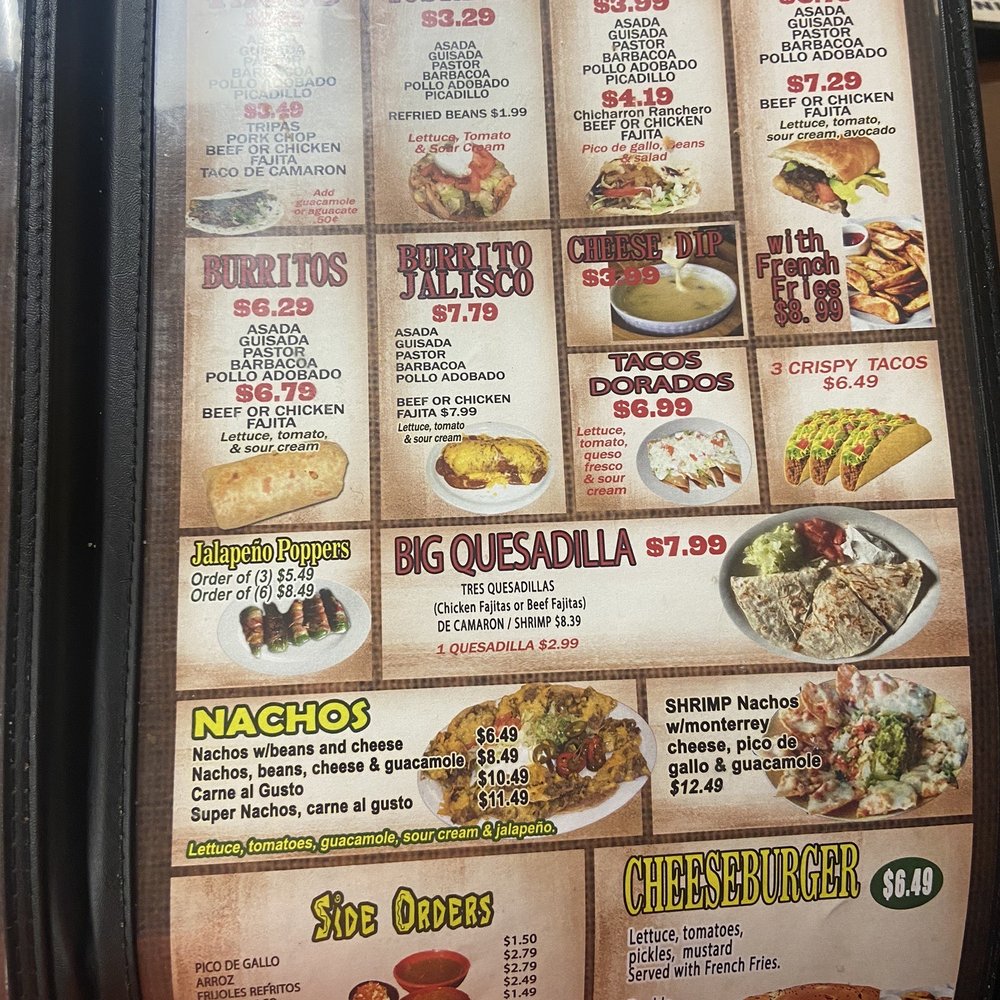 El Rincon - Menu - Mexican Near Me - Castroville, Texas