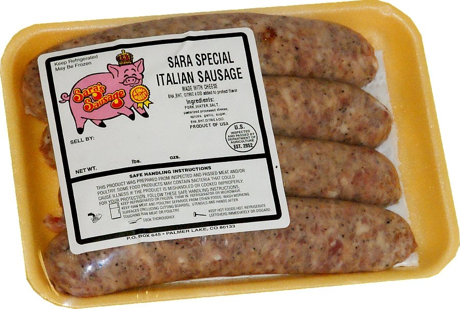 Sara's Sausage Logo
