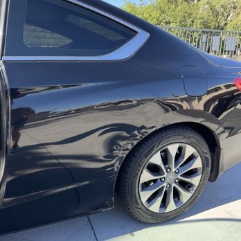 Palm Springs Quality Collision - Side panel "before" - Body Shops Near Me - Palm Springs, California