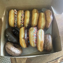 Village Coffee Shop - A dozen donuts