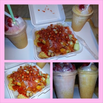 Las Palmitas Fruit - $3 raspados and I think its like $5 for tostilocos - Juice Bars & Smoothies Near Me - Downey, California Las Palmitas Fruit - $3 raspados and I think its like $5 for tostilocos - Juice Bars & Smoothies Near Me - Downey, California
