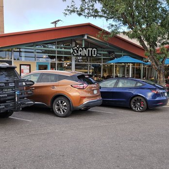 Santo - Santo in mid century shopping strip - New Mexican Cuisine Near Me - Boulder, Colorado