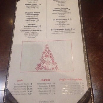 Embers Restaurant - Dessert list - Steakhouses Near Me - Fish Camp, California Embers Restaurant - Dessert list - Steakhouses Near Me - Fish Camp, California